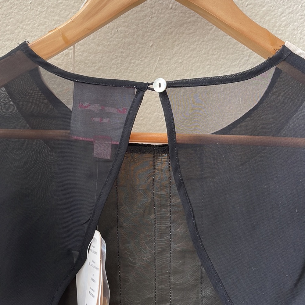 Romeo & Juliet Couture Sheer Blouse - Picture 8 of 12